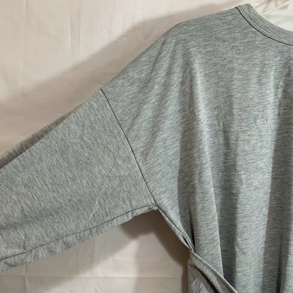 Fashion Nova Womens NWT Do The Things You Do Dress in Grey Size Small - Picture 5 of 8